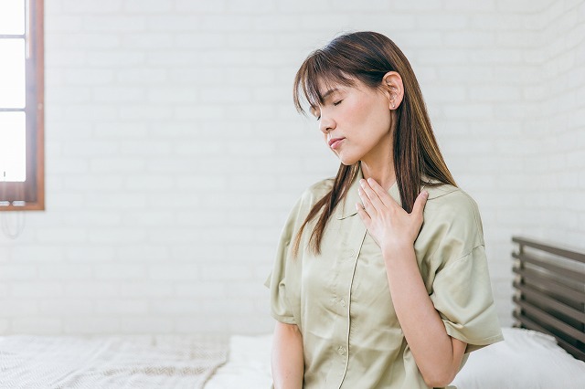 食道がんが起こる症状