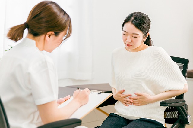 お腹の張りが続く時の検査・治療